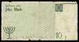 MUS- Getto Łódzkie, 10 marek 1940, stan +6,rzadki.