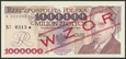 MUS- WZÓR 1000000 złotych 1993 seria A nr. 313 stan 1 (UNC)