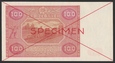 MUS- 100 złotych 1946 rok seria A SPECIMEN.