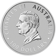 Australia 100 $ 2024 - Kangur - 1 oz Pt999.5 Platyna