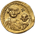 NG58. Bizancjum, Herakliusz i Herakliusz Konststantyn 668-685, solidus