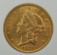 USA, 20 DOLARÓW 1875