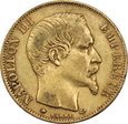 FRANCJA, 20 FRANKÓW 1860 BB