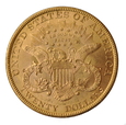 USA, 20 DOLARÓW 1893