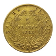 FRANCJA, 5 FRANKÓW 1858 A