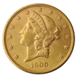 USA, 20 DOLARÓW 1900