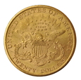 USA, 20 DOLARÓW 1900