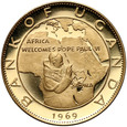 Uganda, 100 szylingów 1969, Papież Paweł VI 