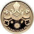 Watykan, zestaw 9 monet euro 2019, Franciszek, stempel lustrzany