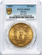 Meksyk, 50 pesos 1925, PCGS MS63