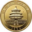 Chiny, 100 yuanów 1994, Panda, uncja złota