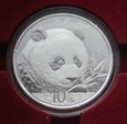 10 Yuan Chińska Panda 2018 30 gram AG