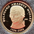 Togo	Mozart st.1-	1500 franków	2006 1,24 g	Au 999