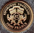 Togo	Mozart st.1-	1500 franków	2006 1,24 g	Au 999