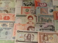 Zestaw 25 Banknotów Świata UNC