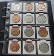 Belgia zestaw 159 monet okolicznościowych Miasta
