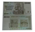 Banknot - Zimbabwe 500000 Dollars UNC