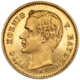 NIEMCY - 10 marek 1905 (D)  - złoto 900, waga 3,98 gram