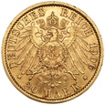 NIEMCY - 20 marek 1906 (A) Berlin - złoto 900, waga 7,96 gram