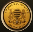 CZAD - 5.000 franków 2020 - Au 999, 1/200 uncji