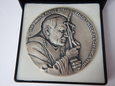 Medal Jan Paweł II Płock 7-8 czerwca 1991 r. Brąz srebrzony.