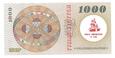 1000 złotych 1965 rok, z nadrukiem.UNC