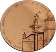 Jan Paweł II, Warszawa 1991, medal brąz, waga 47,63 g. śr.:44,70 mm