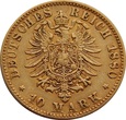 NIEMCY, HESJA:  10 marek 1880 r. Ludwik IV