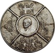 Jan Paweł II, Jasna Góra, medal Ag 925, waga 47,92 g. śr.:45,55 mm