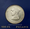 100 złotych 1981 rok. Gen. Władysław Sikorski