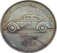 Medal 5 milionowy volkswagen 1945 - 1961,  Ag 1000 , 40 mm.