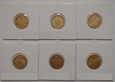 6 x 10 marek, Badenia, Wirtenbergia, Saksonia. 1879, 1890, 1872, 1900
