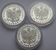 Mały tryptyk 3 x 100 000 złotych 1990 r.