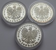 Mały tryptyk 3 x 100 000 złotych 1990 r.