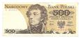 500 złotych 1974 rok. Seria C