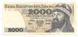 2000 złotych 1977 rok. Seria F