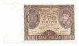 100 złotych 1934 r. Seria AV. Dodatkowo znak wodny  +x+