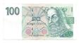 CZECHY: 100 koron 1993 rok.