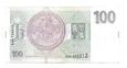 CZECHY: 100 koron 1993 rok.