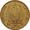 NIEMCY PRUSY 20 marek 1872 r. Wilhelm II. Au 900