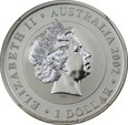 AUSTRALIA: 1 dolar 2007 rok. KOALA