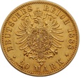 NIEMCY, 20 marek 1888 r. Au 900. Fryderyk III