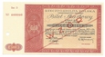 Bilet Skarbowy 5000 złotych 1947 r. Seria D