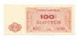 100 złotych (1948) banknot zabawka RZADKOŚĆ R8