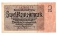 NIEMCY: 2 rentenmark 1937 r. Pick: 174, Rosenberg 167