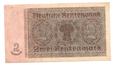 NIEMCY: 2 rentenmark 1937 r. Pick: 174, Rosenberg 167