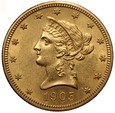 USA 10 dolarów 1905 r. Liberty Au 900, 16,70 g.