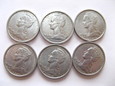 Zestaw 6 monet KAMERUN Francuska Afryka - 2 FRANKI 1948 - 1955