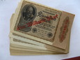 33 x banknot 1 miliard marek 1922 Niemcy
