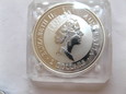 2 $ Australia 1998 Kookaburra 2 uncje srebra